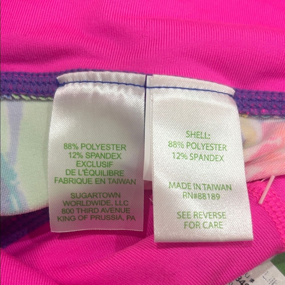 Lilly Pulitzer Pink Multi Floral Rochelle weekender Leggings Set - Picture 16 of 16
